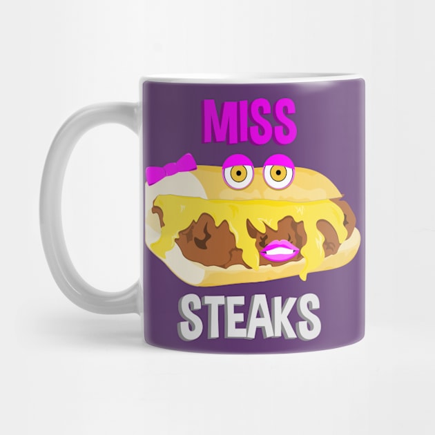 Miss Steaks by DansLogoShop